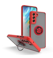 Coverzone Samsung Galaxy A54 ile uyumlu K?l?f Thunder Hux Y�z�kl� Kapak ??k ve Dekoratif Model Stand Olabilen 360� D�nebilen Y�z�k Aparat? ve Kamera Korumal? Y�kseltilmi? Thunder Hux Kapak
