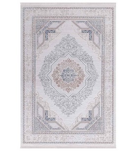 ipek halı maçka 3104   bej mavi 160*230