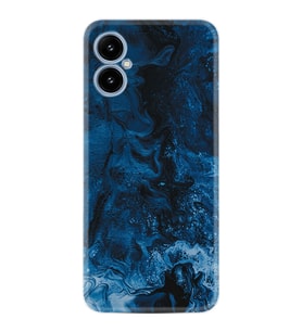 X5 Kılıf Silikon Desen Özel Seri Blue Zigzag 1687