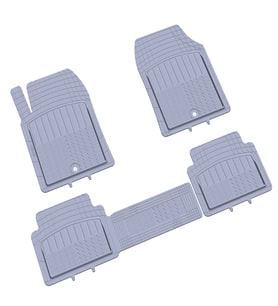 Pufi Kauçuk Paspas Universal Racing Havuzlu Gri / TEPAY511-G