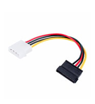 Ayt Serial Sata Power Kablo 4 Pin Dvr Kamera Kayıt Cihazı Harddisk Arası Aktarma Kablosu