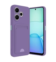 Xiaomi Redmi 13 4g Kılıf Kelvin Kartvizitli Silikon - Lila