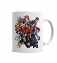 Fairy Tail   Anime Erza Scarlet Happy Lisanna Straussss Kupa Bardak Porselen