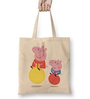 Peppa Pig 03 Bez Çanta Uzun Saplı