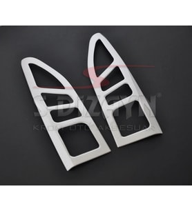 Drs Tuning Peugeot Partner Uyumlu Tepee Krom Stop Çerçevesi 2 Parça 2012 Üzeri
