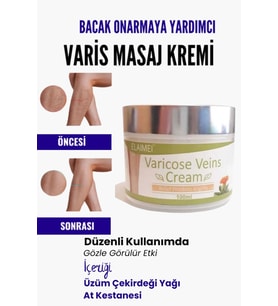 Var.is Bölgesi Için Bacak Onarmaya Yardımcı Ve Besleyici Varicose 100 ml