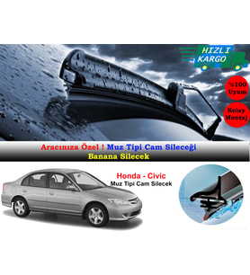 Honda Civic Muz Silecek Takımı 2001-2006