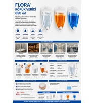 Flora Köpük Verici 650 ml