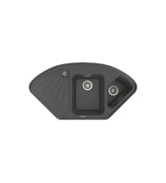 POLEX Cristalüx Granit Evye P-CR1 Tezgah Altı Ve Tezgah Üstü Mutfak Evyesi 104,5x57cm (Antrasit)