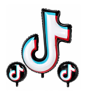 Tiktok Folyo Balon Set