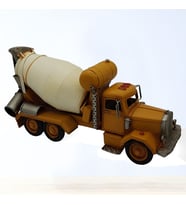 Dekoratif Metal Transmikser Beton Mikseri