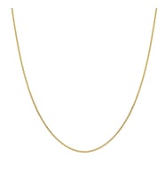 Altın Örme Zincir 50 cm