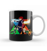 Trio Hero Shoto Todoroki Katsuki Bakugo Izuku Midoriya My Hero Academia Kupa Bardak Porselen