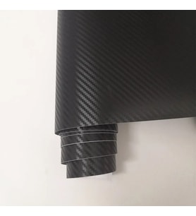 ESEMİZ 3d Siyah Tırtıklı Desen Hava Kanallı Dayanıklı Karbon Folyo152CMX1Mt