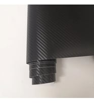 ESEMİZ 3d Siyah Tırtıklı Desen Hava Kanallı Dayanıklı Karbon Folyo152CMX1Mt