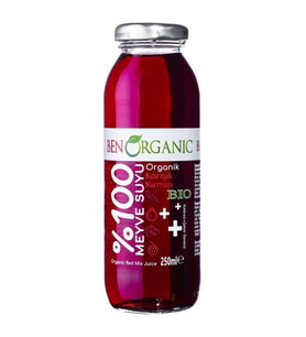 Kırmızı Meyveler Suyu 250 Ml.