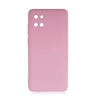 Coverzone Samsung Galaxy A81 ?le Uyumlu K?l?f Z-Mara Lansman Vieri Tam Koruma Arka Kapak Kamera Koruma �?k?nt?l? P�r�zs�z Y�zey Pembe
