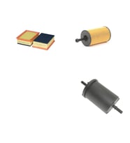 Bosch Filtre Bakım Seti Peugeot 306 1.4 Benzinli 75 Beygir Motor noya kadar 4717577 Hava + Yağ f. + Yakıt Filtre Bosch