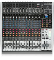Behringer XENYX X2442USB XENYX Mic Preamp'lar ve Kompresörler, İngiliz EQ, 24-Bit Multi-FX İşlemci ve USB/Ses Arayüzü ile Premium 24-Girişli 4/2-Bus Mikser