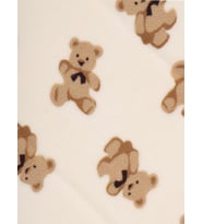 Bebitof Sevimli Ayıcıklar Desenli 90x100 cm Peluş Bebek Battaniye BBTF.EKR.95076