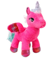 Oyuncak Peluş Kanatlı Unicorn 30 Cm  - Uyku Ve Oyun Arkadaşı Peluş Oyuncak (A.Fuşya)
