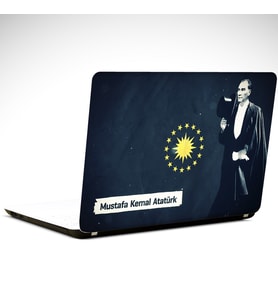 Atatürk Cumhuriyet Laptop Sticker 14 inch (35X26CM)
