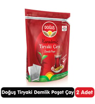 Doğuş Karadeniz Tiryaki Demlik Poşet Çay 25x40 gr 2 Paket