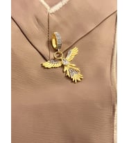 Melek Ajda Bilezik 925 Ayar Gümüş Charm