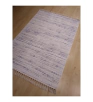 HGABARDİN HALI CAPRİ 0601 GRİ BEYAZ BUKLE HALI 160X230 CM