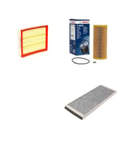 Bosch Filtre Bakım Seti Volkswagen Passat 1.9 TDI Dizel 100 Beygir 1996-2000 Hava + Yağ f. + Polen Filtre Sardes