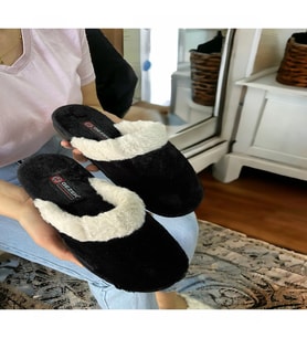 PELÜŞ KAYMAZ TABAN KIŞLIK EV TERLİK