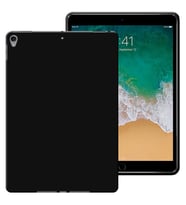 Apple iPad Pro 10,5 / iPad Air 3 Nesil 10,5 inç Rubber Yıkanabilir Silikon Kılıf (Siyah)