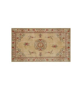Yün Eskitme El Yapımı Halı 159x277 cm 9715