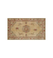 Yün Eskitme El Yapımı Halı 159x277 cm 9715