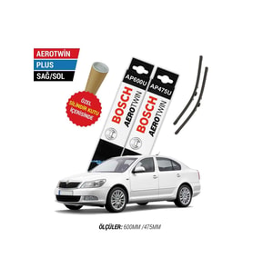 Skoda Octavia Silecek Seti (2006-2012) Bosch Aerotwin Plus