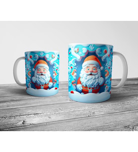 Pixxa Noel Baba Yılbaşı Christmas Kupa Bardak Model 12