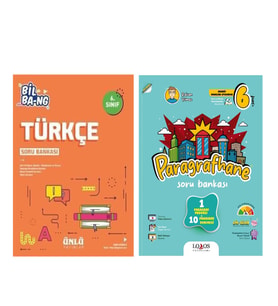 Ünlü Yayıncılık 6. Sınıf Türkçe Bil Bang ve Lodos Paragrafhane Soru Bankası Seti 2 Kitap