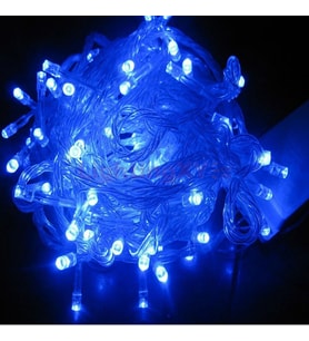 BLUE COLORS LED LİGHT 10 METRE MAVİ LED IŞIK MAVİ İP LED IŞIK MAVİ KABLO IŞIK 220V FİŞLİ MAVİ IŞIK