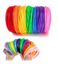 10 renk 100 metre (10x10 metre) PLA Filament