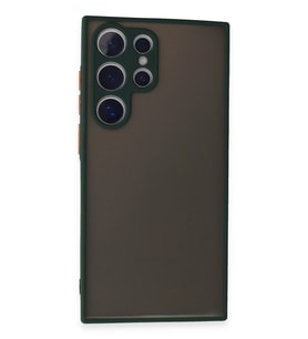 Galaxy S24 Kılıf Montreal Silikon Kapak - Yeşil