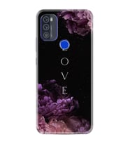 Reeder P13 Blue Max Pro 2021 Kılıf Silikon Desen Özel Seri Love Flow 1664