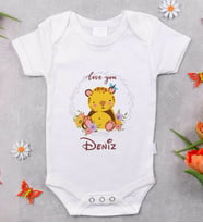 BK Kids İsimli Bebek Body Zıbın - Model 15