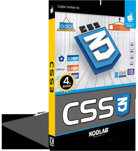 CSS3 EĞİTİM KİTABI (Siyah - Beyaz)