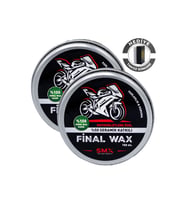 Motosikletlere Özel Final Wax 150 ml 2 Adet + Hediye Takoz Cila Süngeri
