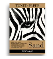 Fabriano Toned Paper Sand Eskiz ve Çizim Blok 120 gr. A3 50 yp. Kum Rengi 