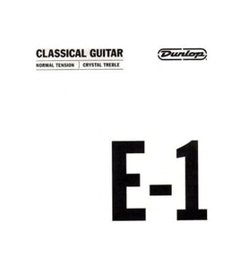 Jim Dunlop DCY01ENS Tek Klasik Gitar Teli (Mi) (Gri)
