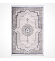 Makine Kaymaz Yıkanabilir Krem Klasik Triko Salon Halısı Mutfak Halısı Koridor Halısı Yolluk BM04
