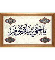 EV İŞYERİ OFİS İÇİN ALTIN ÇERÇEVELİ PASPARTULU TABLO VB564