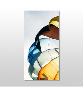 Paraşüt Zeplin Kanvas Tablo 110x165cm (Karışık)