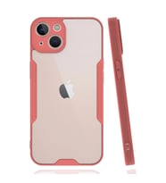 Apple İphone 14 Plus Kılıf Platin Silikon - Pembe